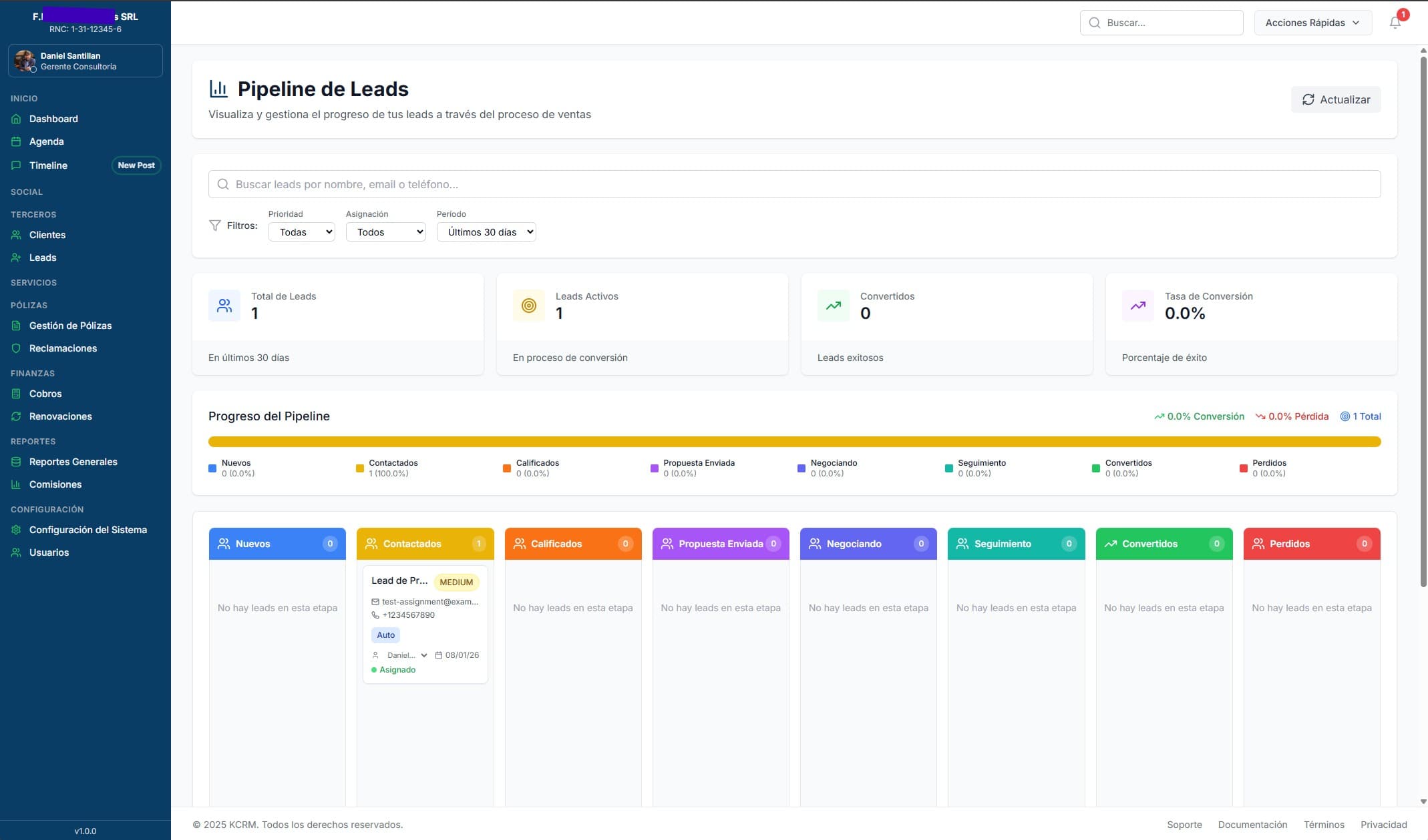 CRM Broker Interface